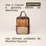 Mochila Maternidade Prática Paçoca