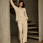 Pijama Inverno Visco Canelado