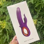 Vibrador Rabbit com Alça de segurança 