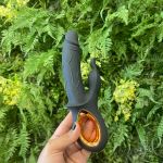 Vibrador Rabbit com Alça de segurança 