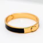 Pulseira Naty Ouro com Resina Black