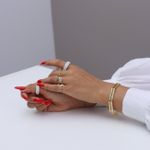 Pulseira Sara Geométrica Ouro