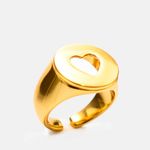 Anel Love Redondo Gold
