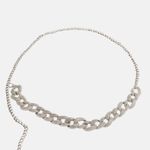 Cinto Natalia Metal Luxury Prata