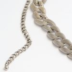 Cinto Natalia Metal Luxury Prata