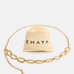 Cinto Silvia Metal Platinum Ouro