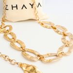 Cinto Silvia Metal Platinum Ouro