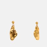 Brinco Kati Metal Organic Ouro