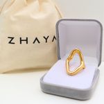 Anel Joyce Glam Ouro