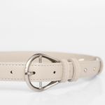 Cinto Natalia Couro Off White