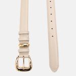 Cinto Danila Couro Off White