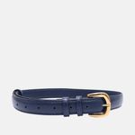 Cinto Couro Odete Azul Night Sky