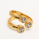 Anel Júlia Shine Luxury Ouro