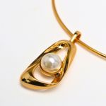 Colar Cintia Pérola Luxury Ouro