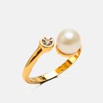 Anel Jone Pérola Doce Luxury Ouro