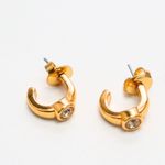 Brinco Júlia Shine Luxury Ouro