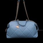 Bolsa Grande Suit Couro Premium Azul Celeste