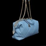 Bolsa Grande Suit Couro Premium Azul Celeste