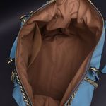 Bolsa Grande Suit Couro Premium Azul Celeste