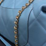 Bolsa Grande Suit Couro Premium Azul Celeste