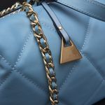 Bolsa Grande Suit Couro Premium Azul Celeste