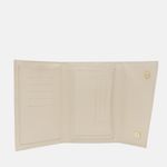 Carteira Couro Saffiano Ana Off White