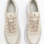 Tênis Couro Premium Camurça Classic Off White Nude