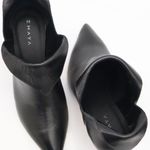 Ankle Boot Couro Premium Salto Baixo Fino Preto