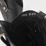 Bota Western Couro Premium Salto Bloco Preto