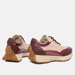 Tênis Couro Premium Sport Glow Vinho Marsala Ruby