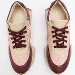 Tênis Couro Premium Sport Glow Vinho Marsala Ruby