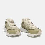 Tênis Couro Premium Sport Glow Verde Mint Safira 