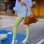Tênis Couro Premium Sport Glow Verde Mint Safira 