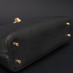Bolsa Couro Tiracolo Pequena Preto