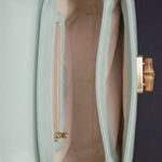 Bolsa Couro Premium Bamboo Azul Celeste