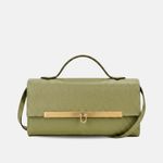 Bolsa Couro Premium Estruturada Camila Verde Mind