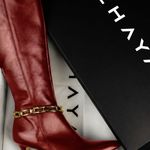 Bota Cano Longo Couro Premium Salto Médio Fino Vermelho Merlot