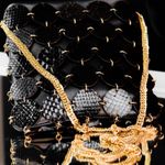 Bolsa Couro Piton Lua Preto
