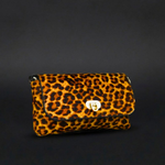 Mini Bag Tiracolo Couro Pelo Premium Onça