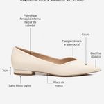 Sapatilha Couro Clássica Off White