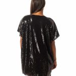 Kimono Paetê Preto 