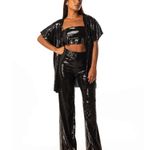 Kimono Paetê Preto 