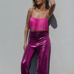 Pantalona Paetê Magenta