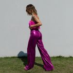 Pantalona Paetê Magenta