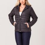 Jaqueta Puffer Feminina com Capuz Zune