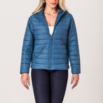 Jaqueta Puffer Feminina com Capuz Zune