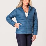 Jaqueta Puffer Feminina com Capuz Zune