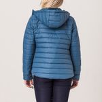 Jaqueta Puffer Feminina com Capuz Zune