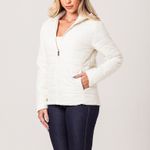 Jaqueta Puffer Feminina com Capuz Zune