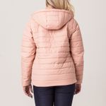 Jaqueta Puffer Feminina com Capuz Zune